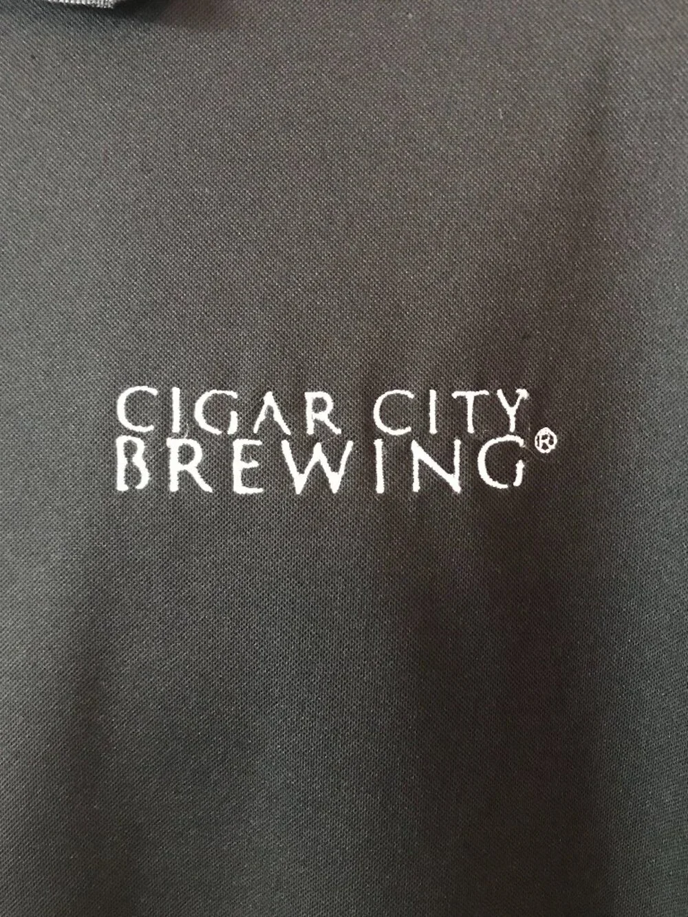 Nike Cigar City Brewing Activewear Athletic Sport Cut Polo Shirt
